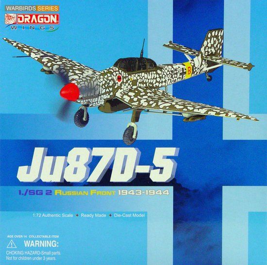 Самолет JU87D-5 1./SG-2 RUSSIAN FRONT 1943-44