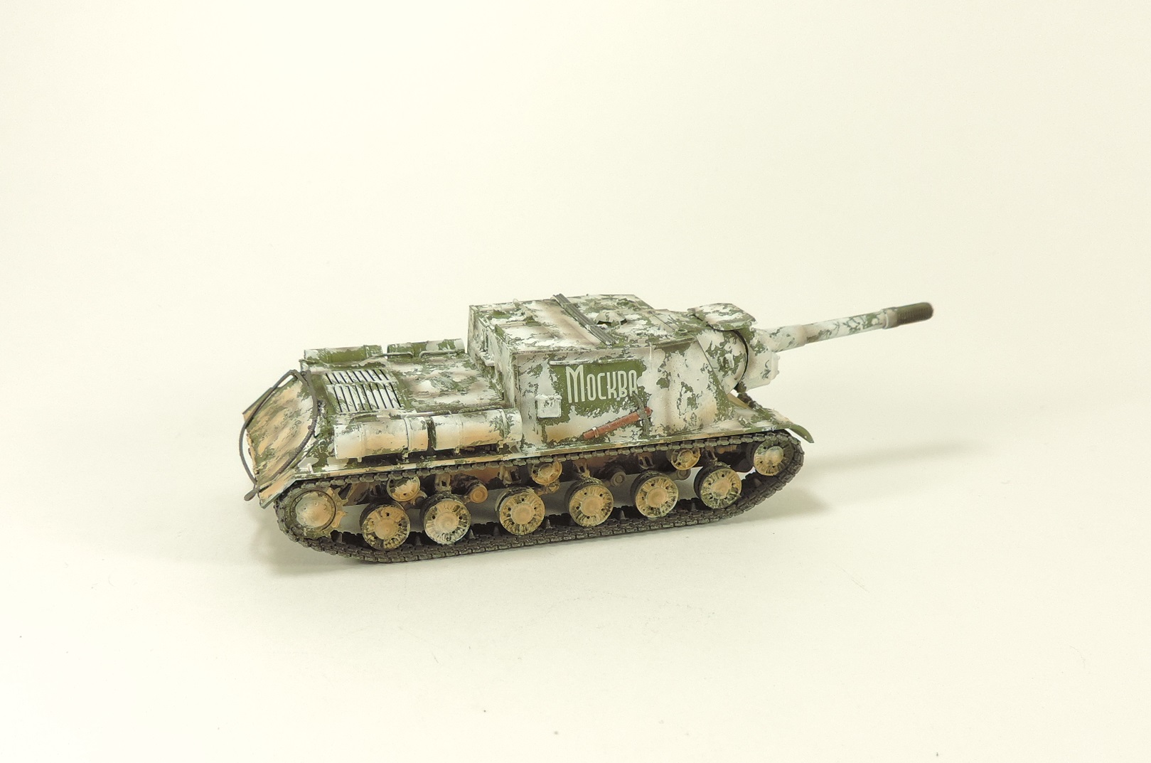 ИСУ-152 "Зверобой", зима 1945 г, Польша