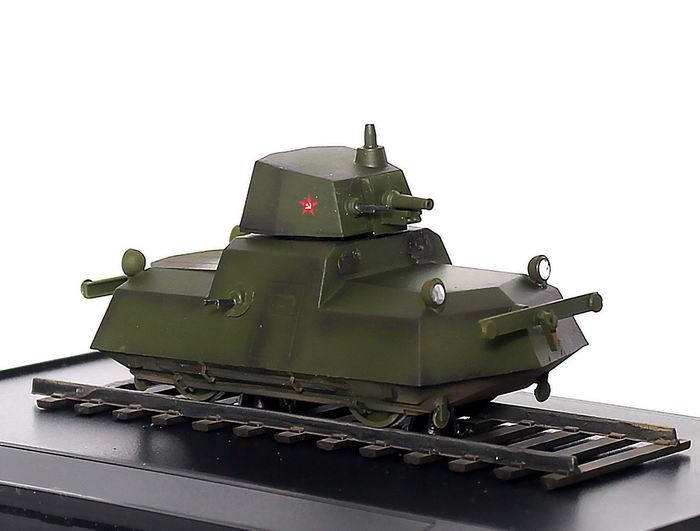 Бронедрезина Д-37 с башней Д-38